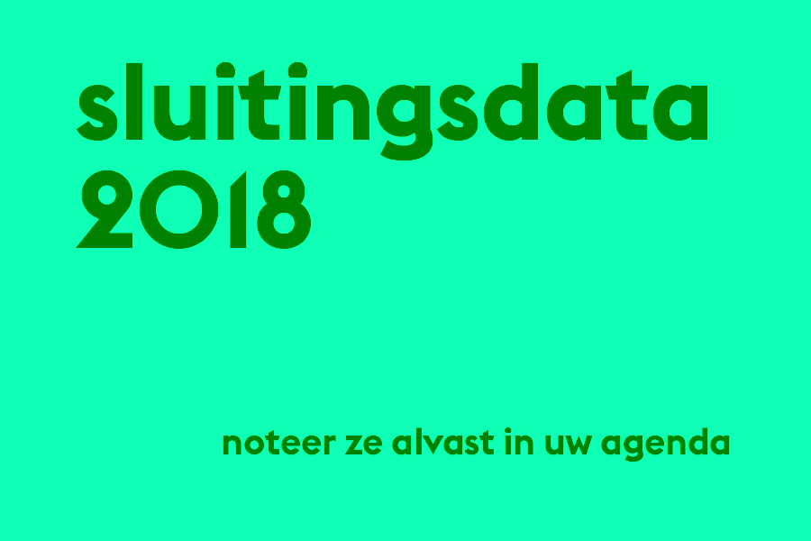 Sluitingsdata 2018 sluitingsdata2018groen.png