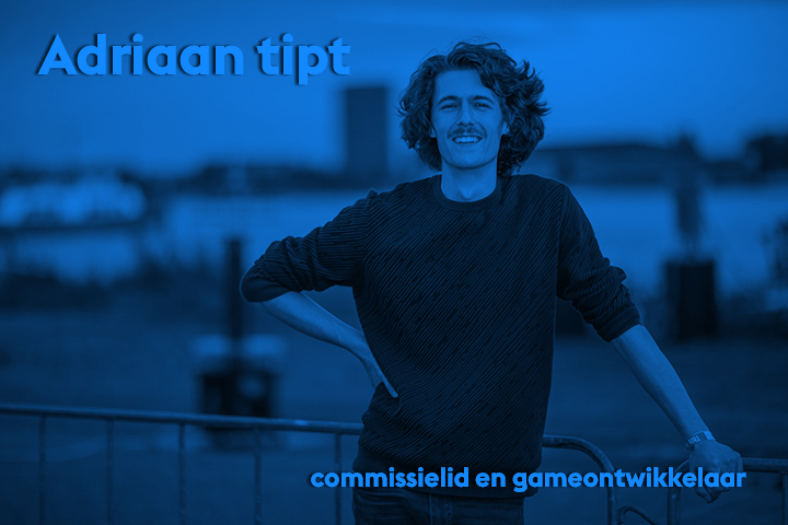 Commissielid en gameontwikkelaar Adriaan de Jongh geeft tips aan aanvragers adriaantiptweb.jpg