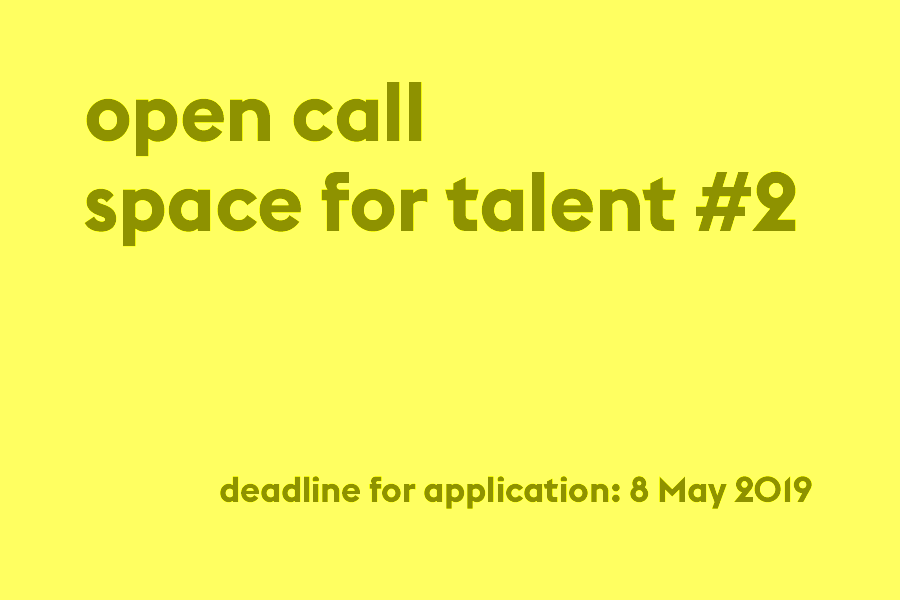 Open Call Space for Talent #2 spacefortalent2019.png