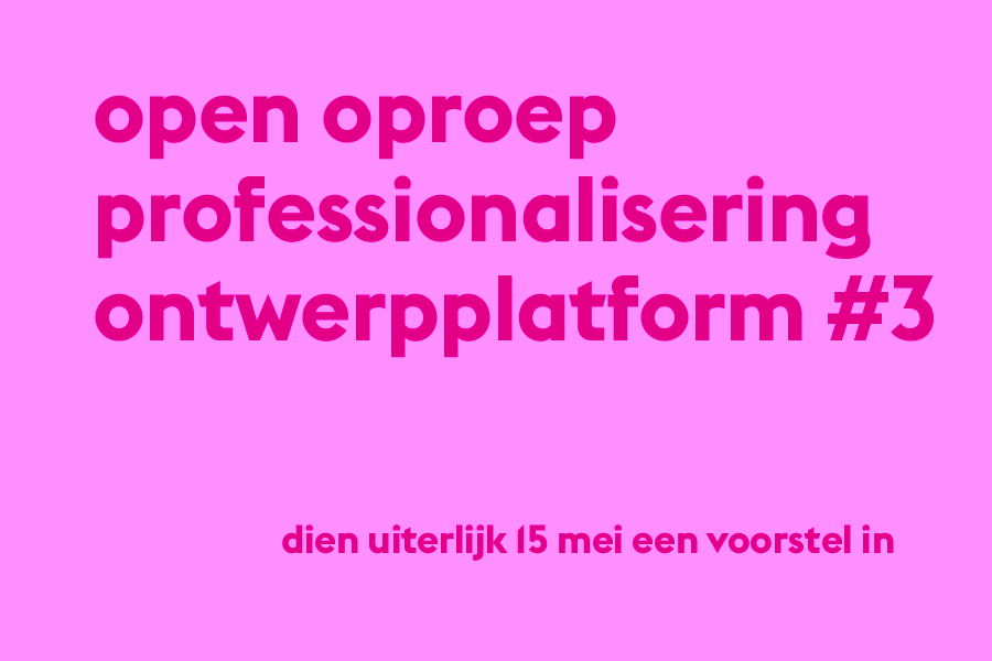 Open Oproep Professionalisering Platforms #3 openoproepprofessionaliseringplatform201.png