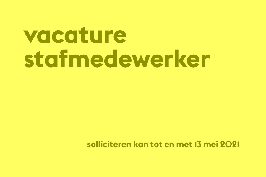 Vacature Stafmedewerker vacaturestafmedewerker.jpg