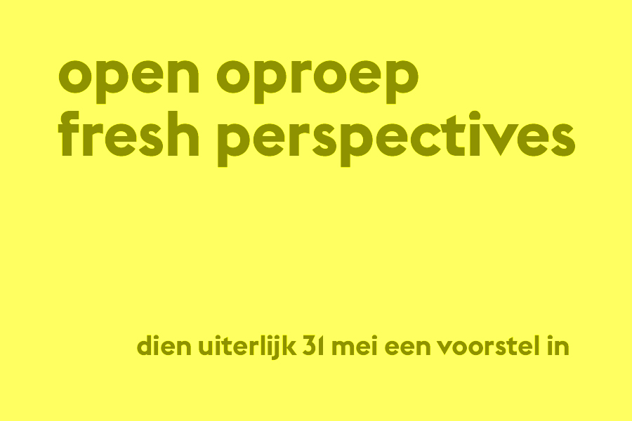 Open Oproep Fresh Perspectives freshperspectives.jpg
