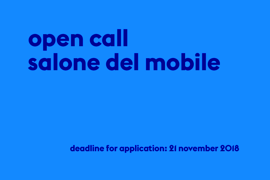 Open Call Salone del Mobile 2019 opencallsalone2019.png