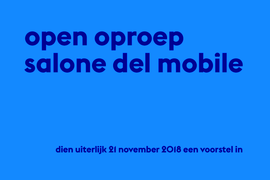 Open Oproep Salone del Mobile 2019 openoproepsalonedelmobile.png