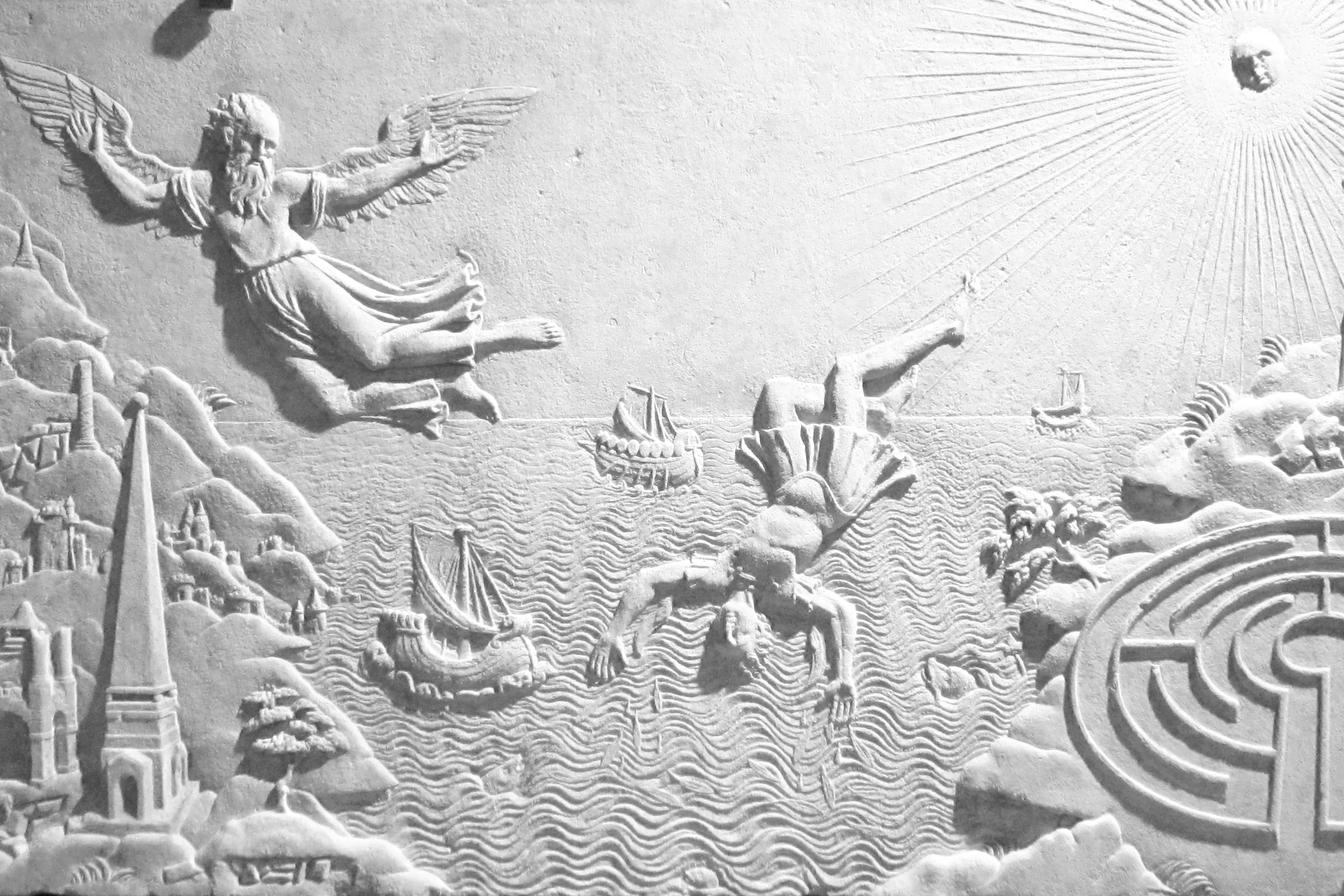 Architectuur Biënnale: The Port and the Fall of Icarus thefalloficarus17thcenturymuseeantoinevi.jpg